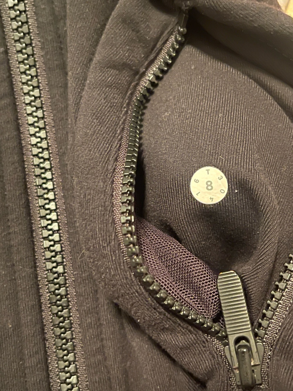 Lululemon Define Jacket Full Zip Black Size 8 - Picture 4 of 4